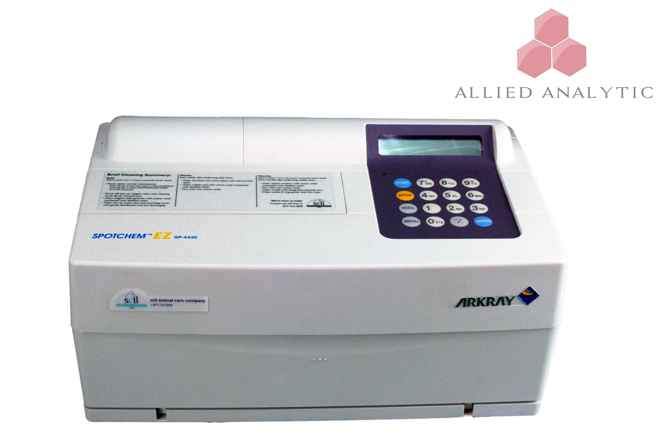 Scil Spotchem EZ-4430 Veterinary Chemistry Analyzer - Allied Analytic