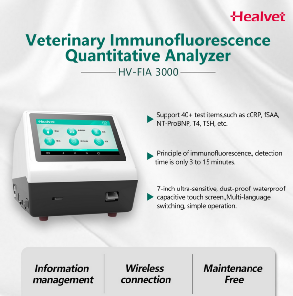 Healvet Veterinary Immunofluorescence Analyzer HV-FIA 3000 - Image 3