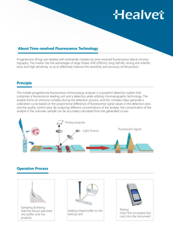 HV-MFA 300P Mobile Veterinary Progesterone Fluorescence Immunoassay Analyzer - Image 4