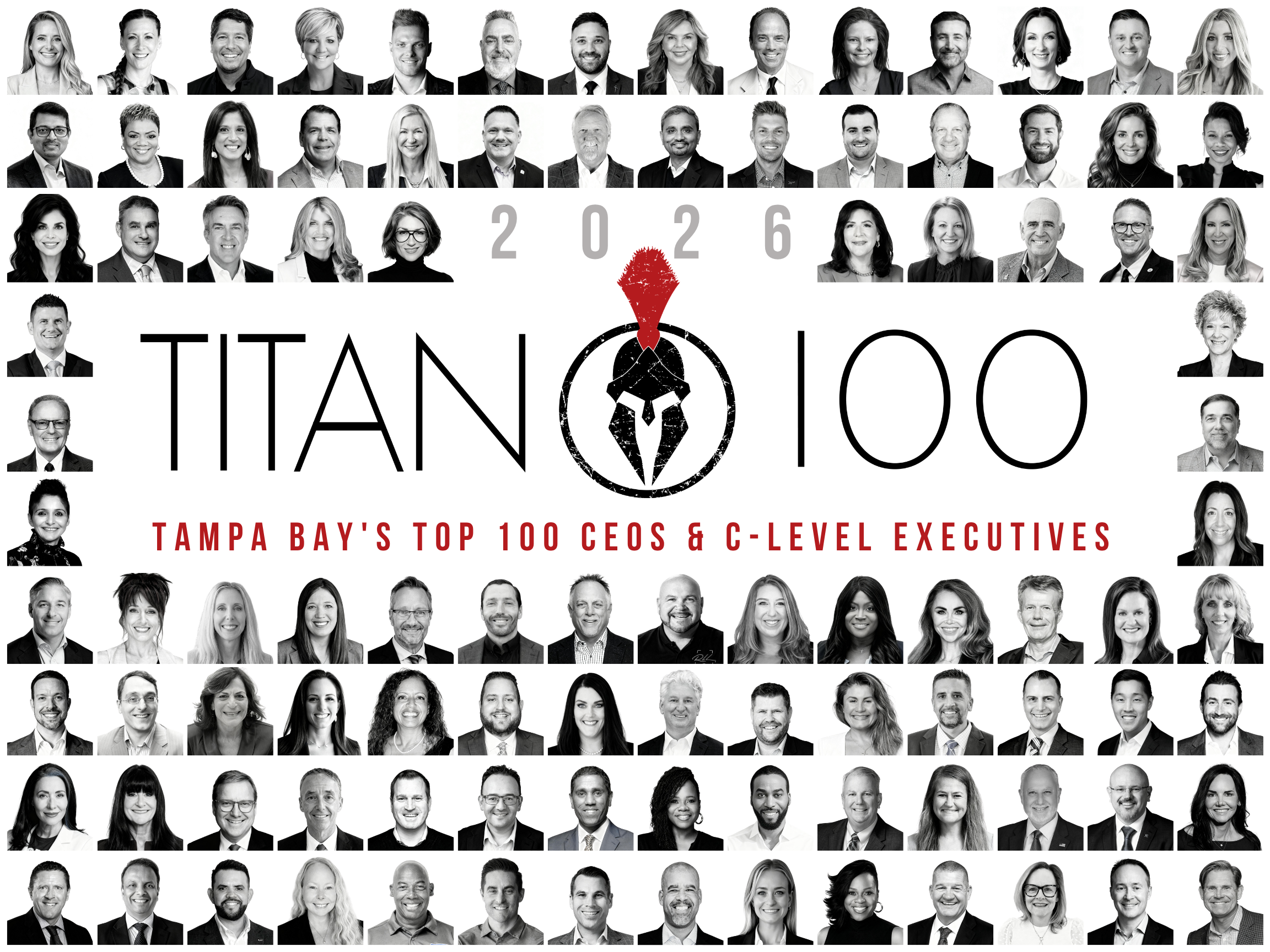 Announcing the 2026 Tampa Bay Titan 100 Honorees